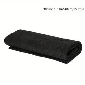 1pc Thickened Magic Cleaning Cloth For Countertop Window Glass, Cleaning Tool For Home Car Boat, Kitchen Accessories (Color: Black, size: 12x16in)