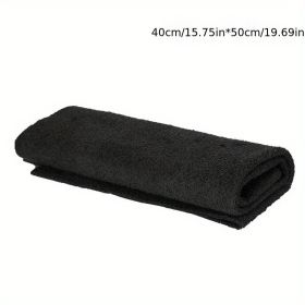 1pc Thickened Magic Cleaning Cloth For Countertop Window Glass, Cleaning Tool For Home Car Boat, Kitchen Accessories (Color: Black, size: 15.7x19.7inch)