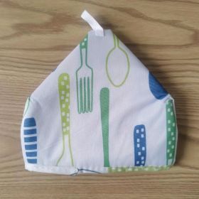 1pc Creative Foldable Food Cover; Household Multifunctional Table Cover Meal Insulated Cover; Aluminum Foil Food Cover; Table Dust Proof Cover; Kitche (Model: Trumpets, Color: green)